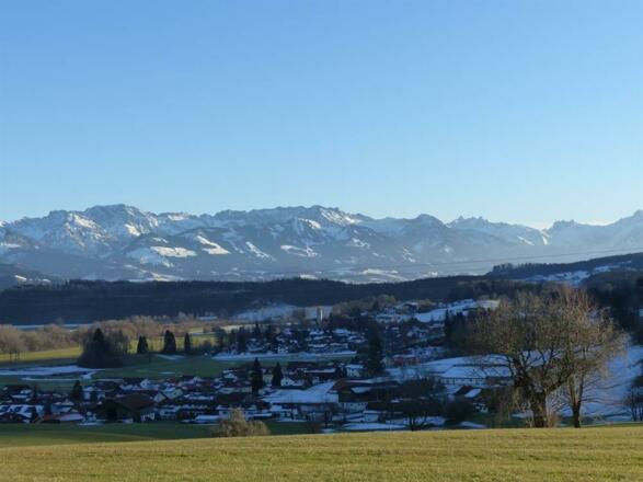 Blick von der Ferienwohnung