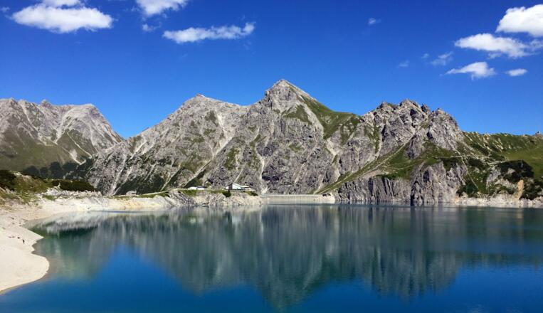 Ausblick entlang des Rundweges Richtung Douglass Hütte