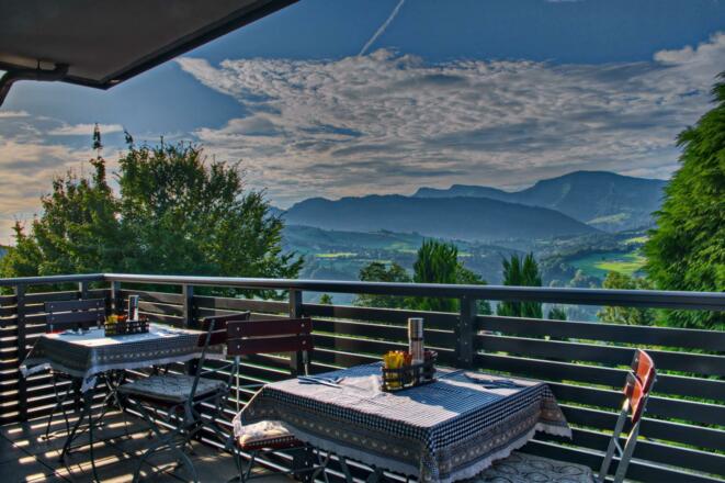 Frühstücksterrasse