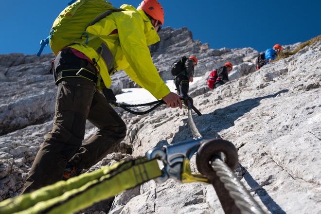Klettersteig zur Alpspitze