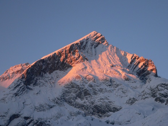 Alpspitze im Winter