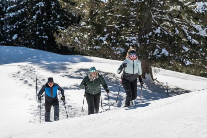 Schneeschuhwandern Aufacker