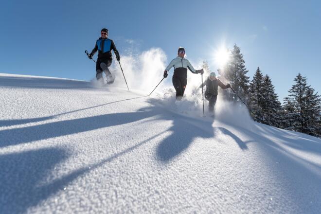 Spaß im Schnee Hörnle