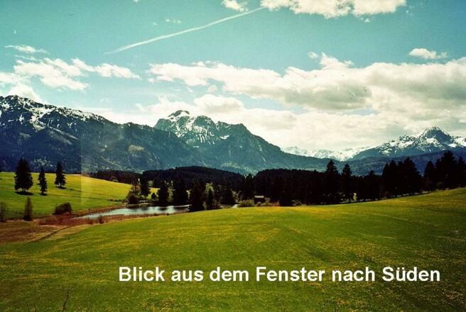 Blick aus dem Fenster nach Süden