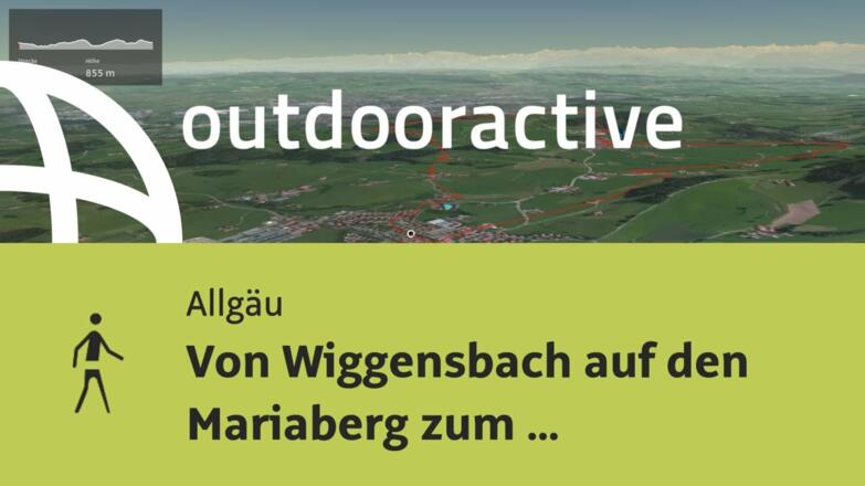 Wanderung im Allgäu: Von Wiggensbach auf den Mariaberg zum Naturdenkmal &quot;Mulzerföhre&quot;