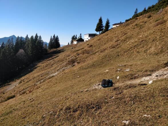 Startplatz an der Zwieselalm