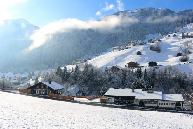Alt Montafon Aussenansicht gesamt Winter I