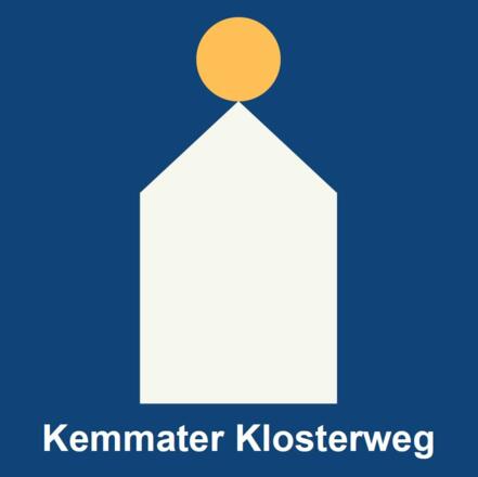 Markierung Klosterweg Kemmaten-Mönchröden