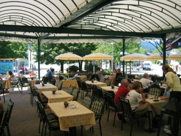 Das Café Flora im Winter