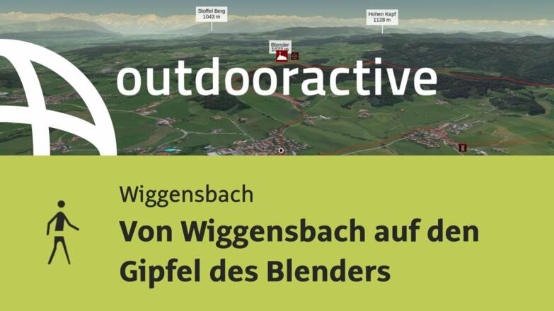 Wanderung in Wiggensbach: Von Wiggensbach auf den Gipfel des Blenders
