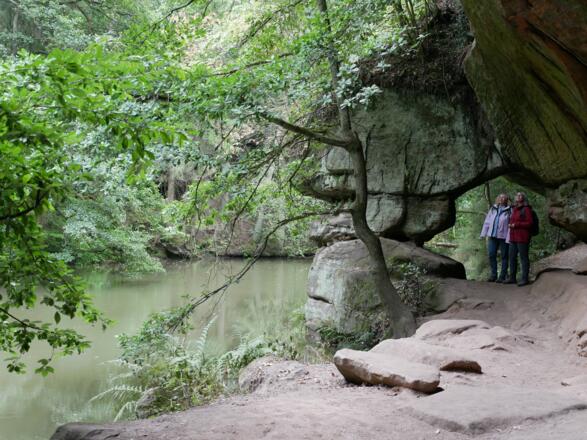 In der Schwarzachklamm