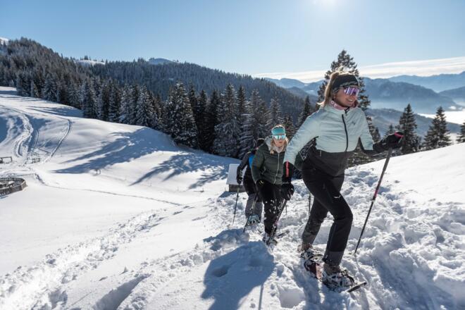 Schneeschuhwandern am Hörnle
