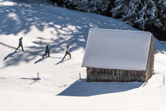 Schneeschuhwandern Bad Kohlgrub