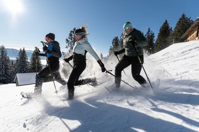 Schneeschuhwandern Hörnle Alm