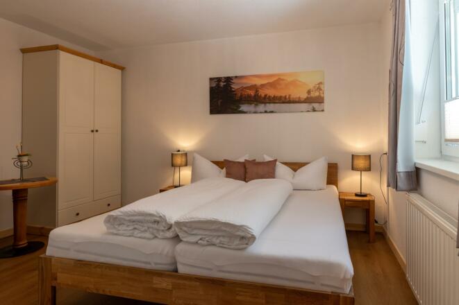 Schlafzimmer im Parterre