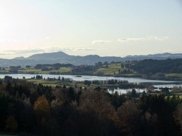 Der herbstliche Rottachsee