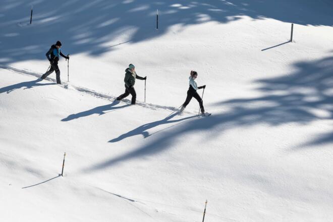 Schneeschuhwandern Naturpark Ammergauer Alpen