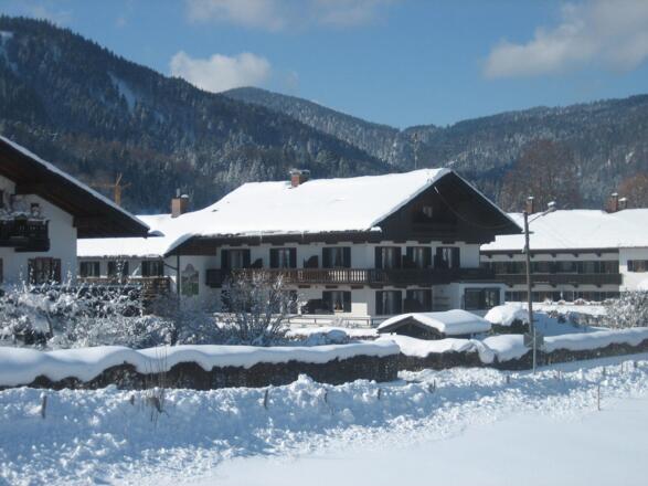 Blick von Altwiessee auf unser Haus