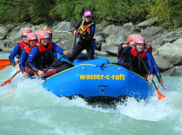 Ausgangspunkt für Raftingtouren
