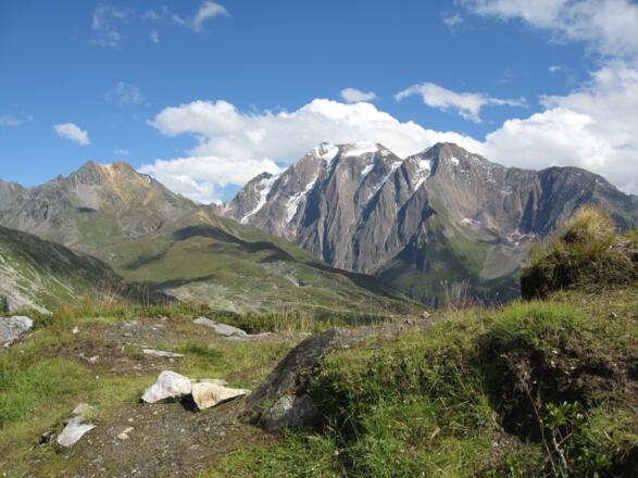 Auf dem Tiroler Höhenweg Richtung Pfitscher Joch
