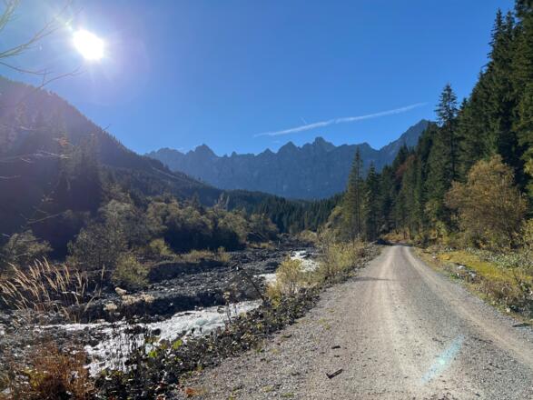 Wanderung zum kleinen Ahornboden