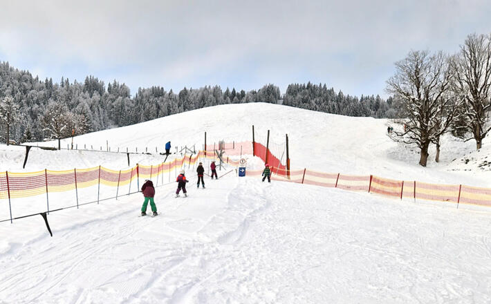Kinderlift neben dem Shcmuckenlift