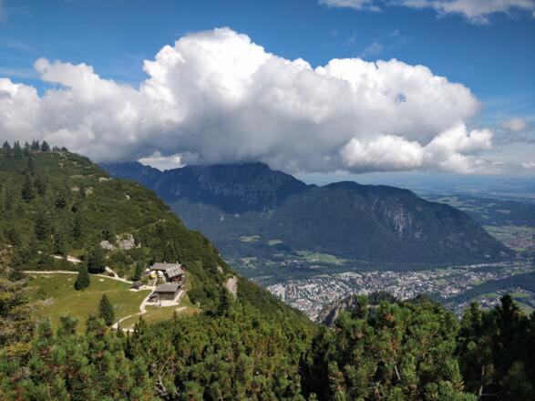 Auf dem Weg zum Gipfel
