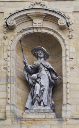 Bamberg - Jakobskirche Jakobusfigur
