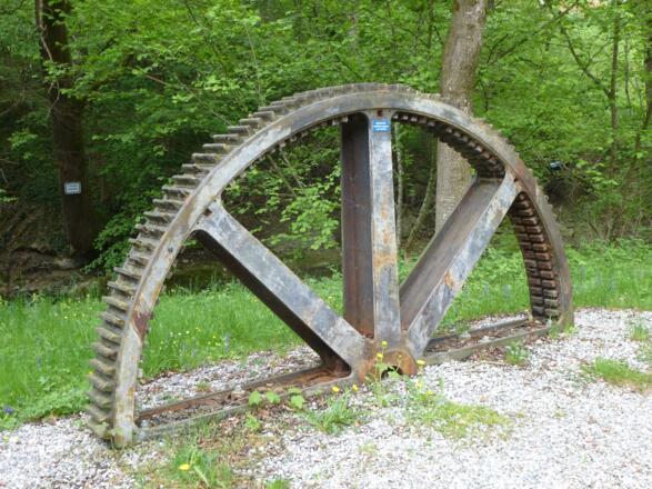 Kammrad am Uffinger Mühlenweg