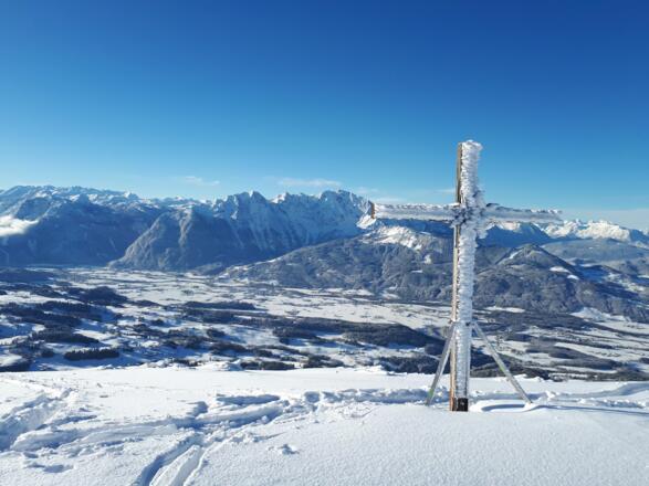 Schlenkenkreuz im Winter