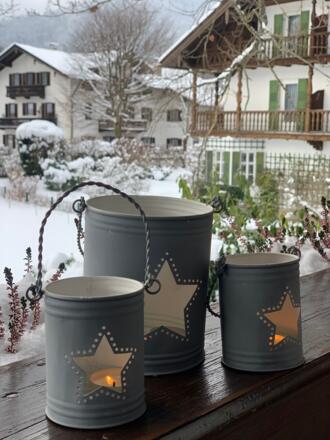 Gartenansicht Winter