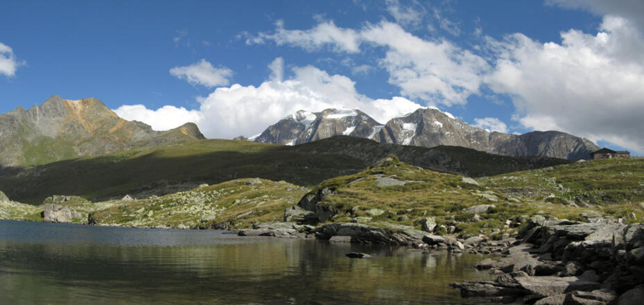 Der Langsee am Pfitscher Joch