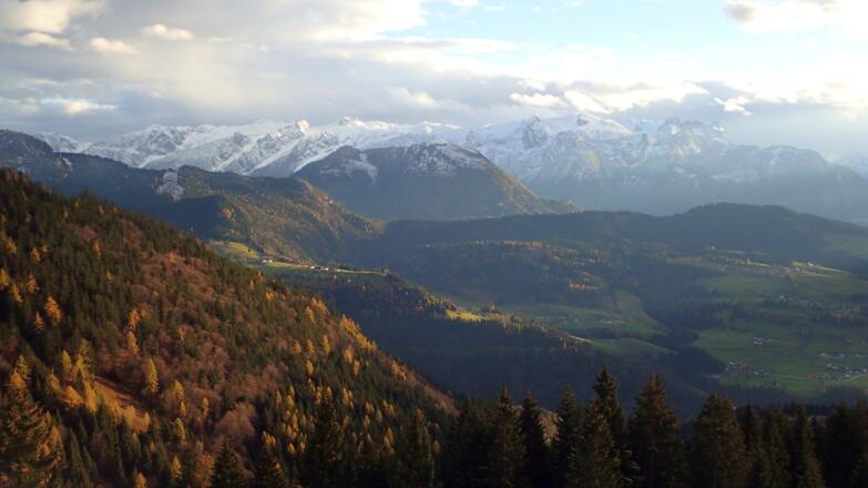 Herrlicher Panoramablick ins Tennengebirge