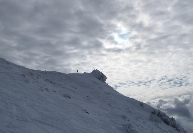 Die felsige Kamplbrunnspitze ist eine Fleißaufgabe für Gipfelsammler.