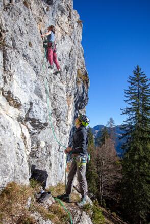 Im Sektor Pilastro ist die Route „Servus Stefan“ (7) die auffälligste Linie