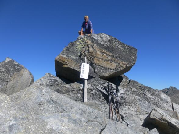 nördlich gelegener Höchster Punkt des Bruchkopfs