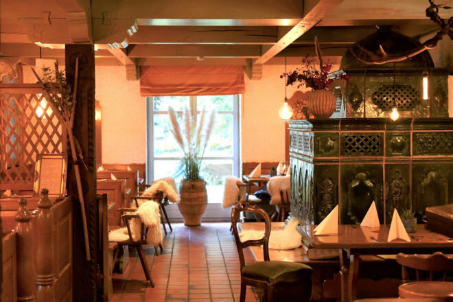 Restaurantbereich vom Hotel zum Forst