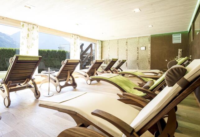Wellness Ruheraum Genuss in den Bergen