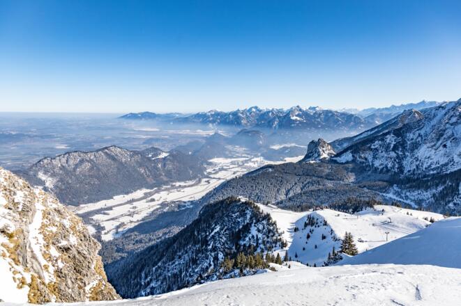 Blick vom Breitenberg ins Tal