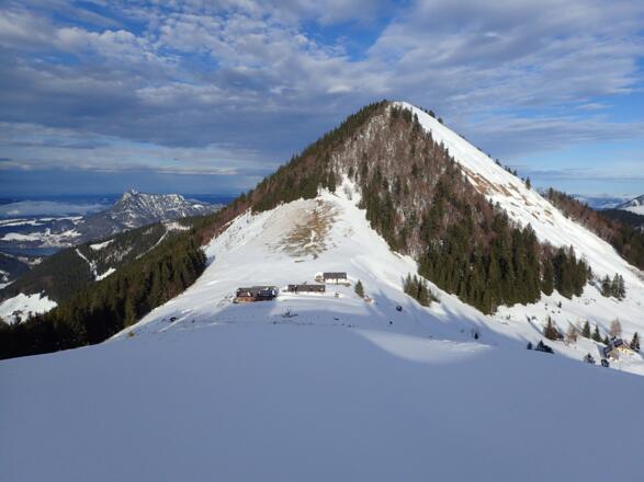 Oberwiesalmen und Faistenauer Schafberg