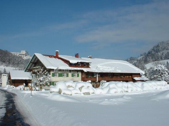 Hausansicht Winter