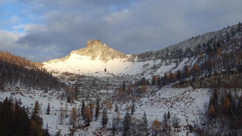 Schmittenstein im Abendlicht