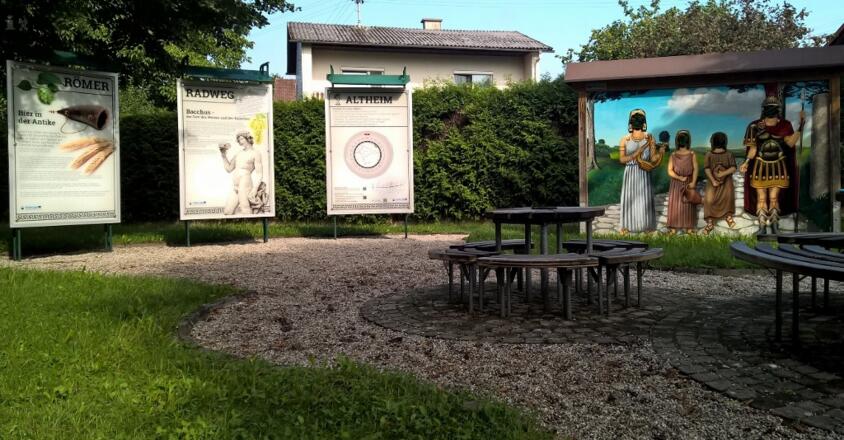 Römerradweg Rastplatz Kirchheim