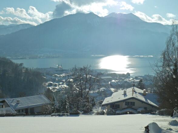 Blick auf Tegernsee