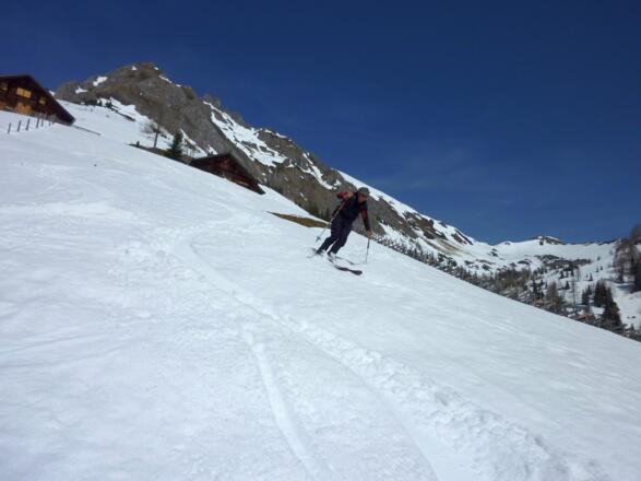 Unterhalb der Draugsteinalm