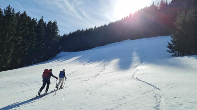 Aufstieg Obere Wiese