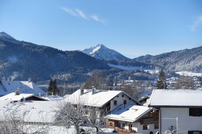Aussicht auf Kampen Winter