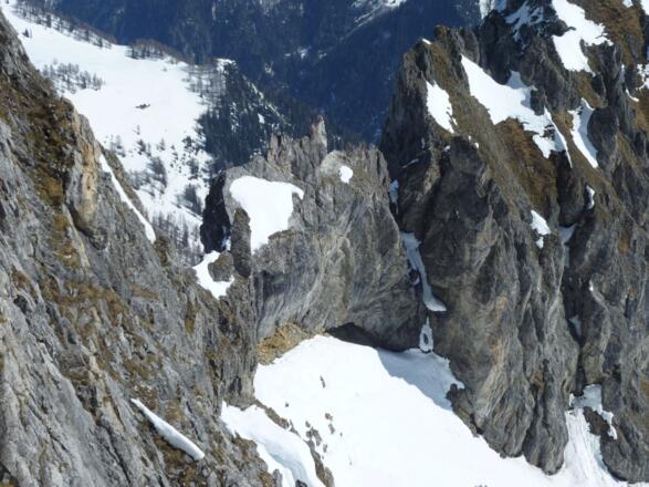 Gratverbindung zum Scheibenkogel