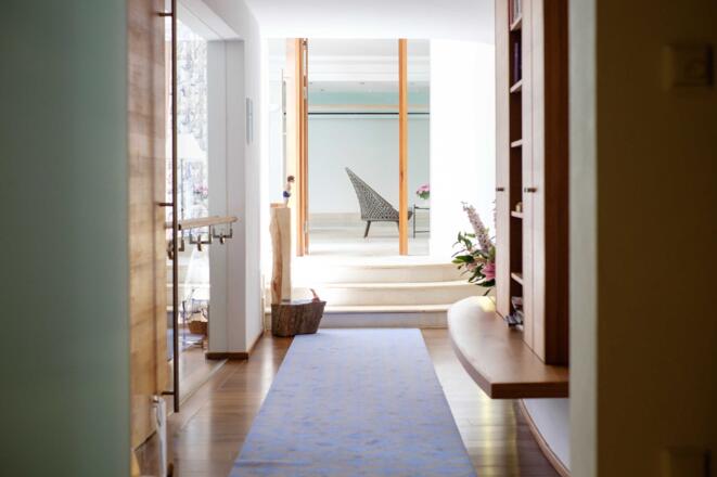 Spa-Bereich, Eingang Indoor-Pool