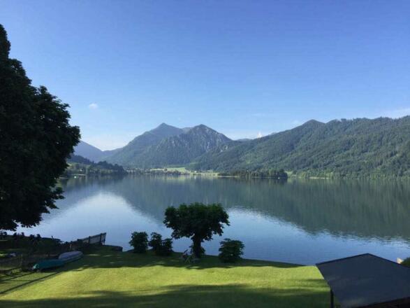 Ausblick auf die eigene Liegewiese
